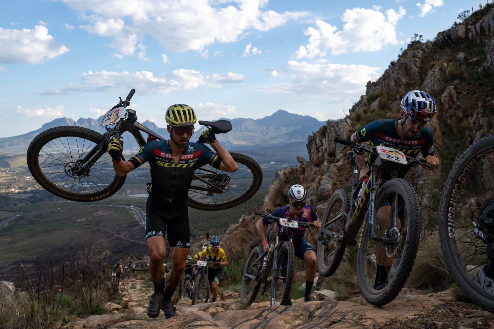 Cape Epic Stage 2: Shurter and Forster Surge. Specialized Claw Back Time.