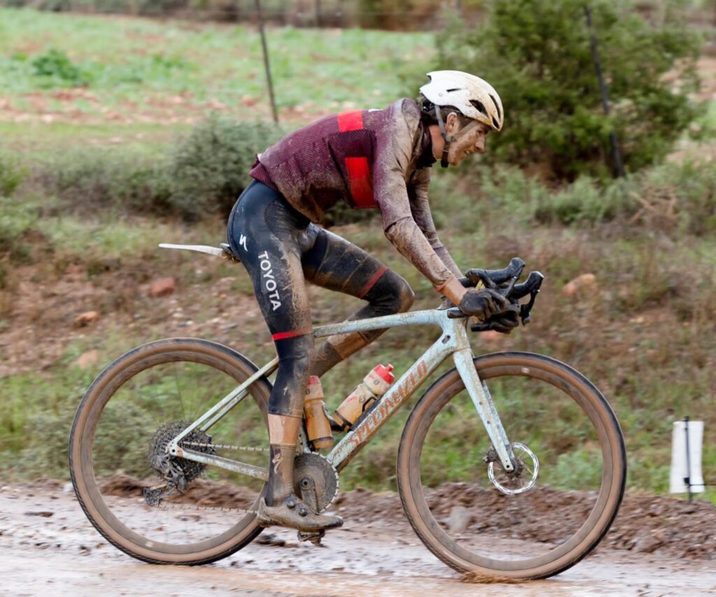 Tristan Nortje Racing Gravel At The Prince George 100 Miler