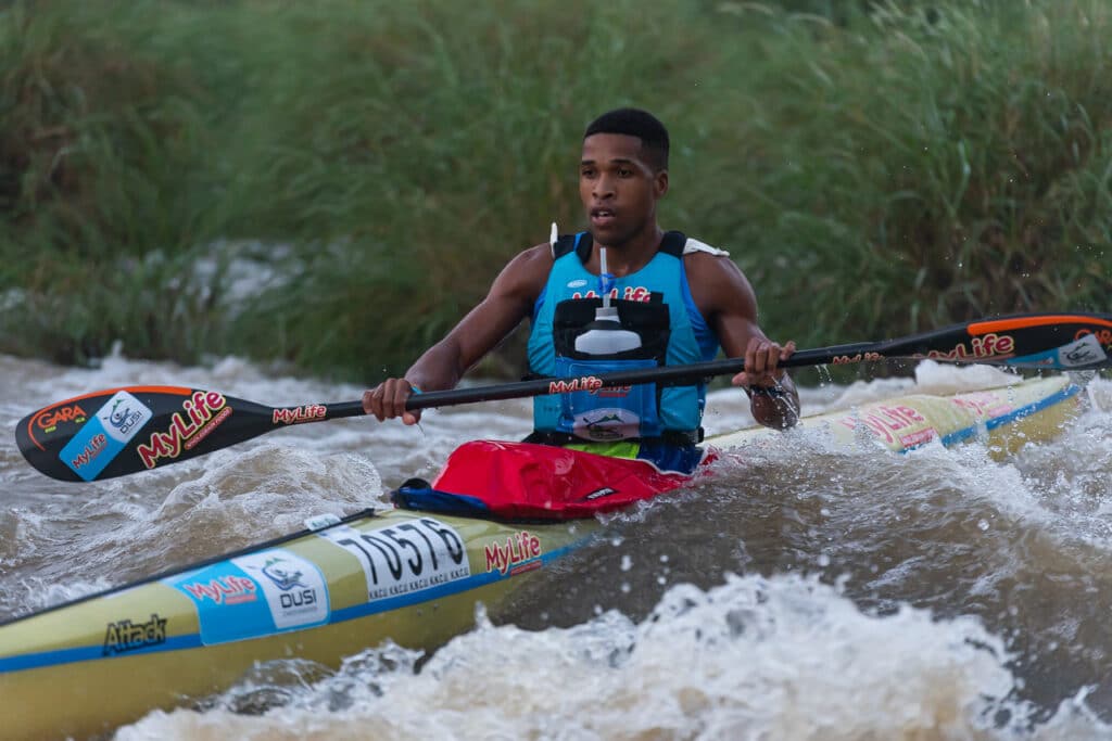 Mtolo Races Hard Ahead Of 2023 Dusi Canoe Marathon