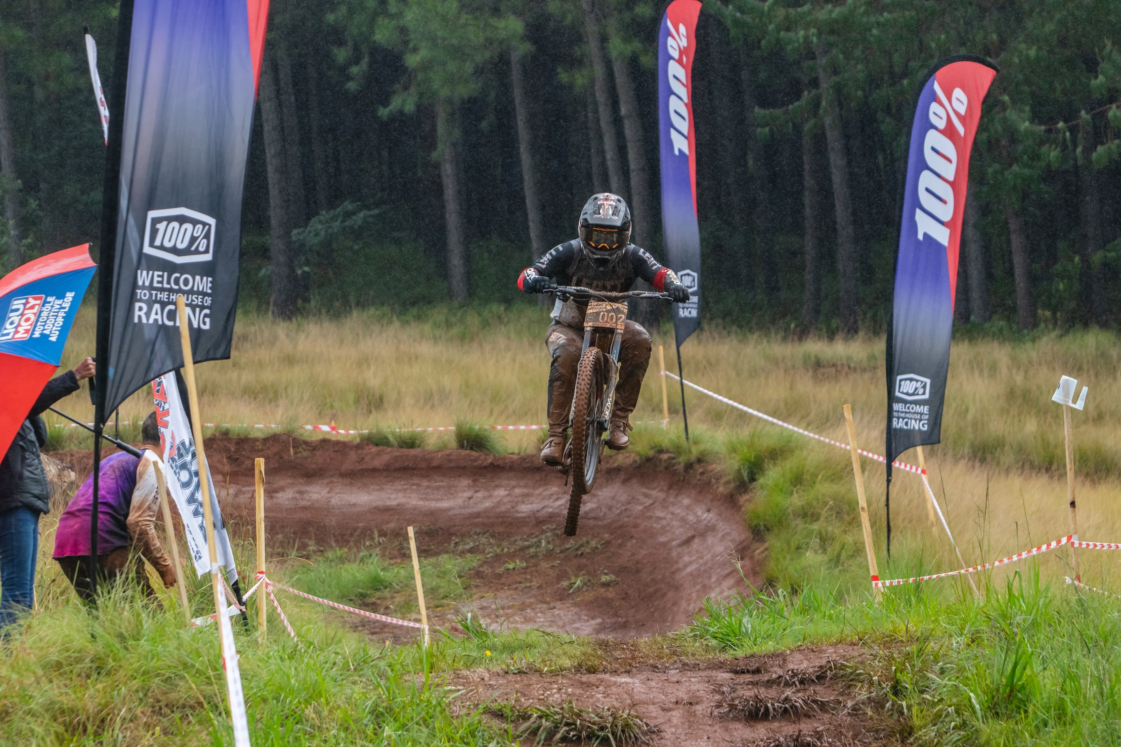 2023 National downhill champs South Africa was slippery in Sabie