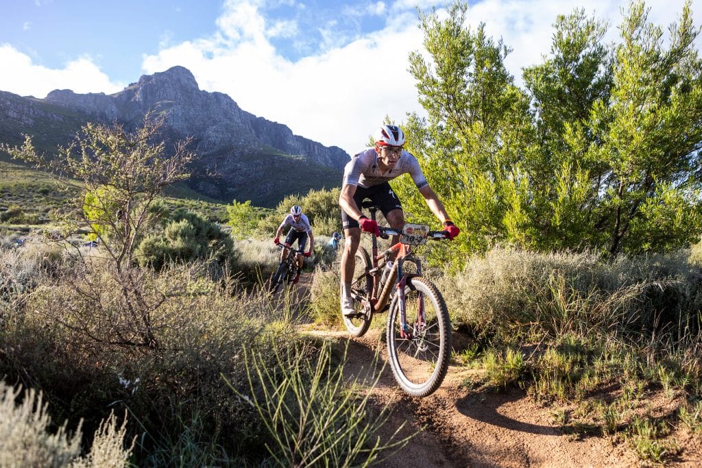 Stage 7 Of The 2023 Absa Cape Epic Mountain Bike Stage Race From Lourensford Wine Estate In Somerset West To Val De Vie, Paarl, South Africa On The 26 Th March 2023.