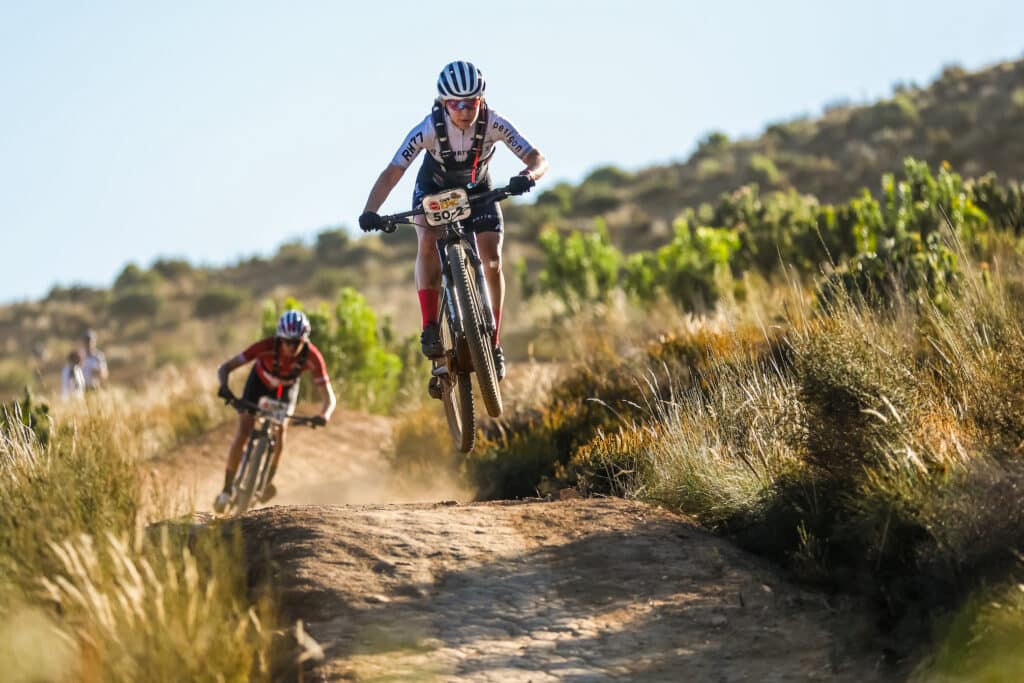 Amy Wakefield Performs At The Cape Epic