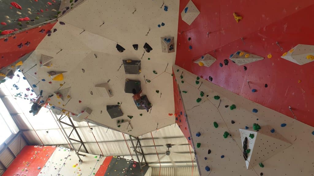 The Thrill Of Being Higher Up The Indoor Rock Climbing A High Wall Is Very Exciting For Many People!