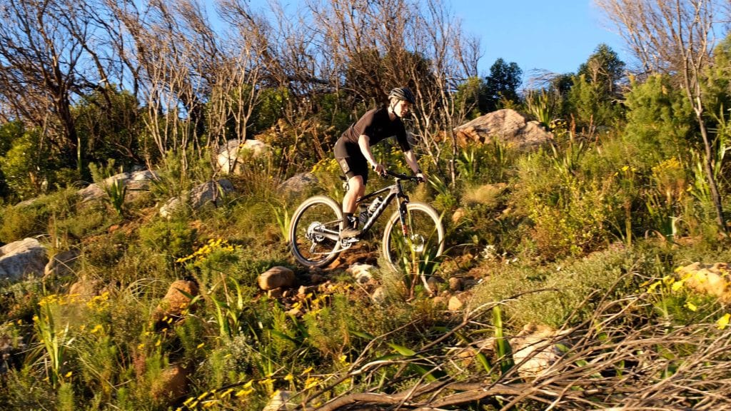 Wines2Whales Switchback Skills Riding Rocky Terrain