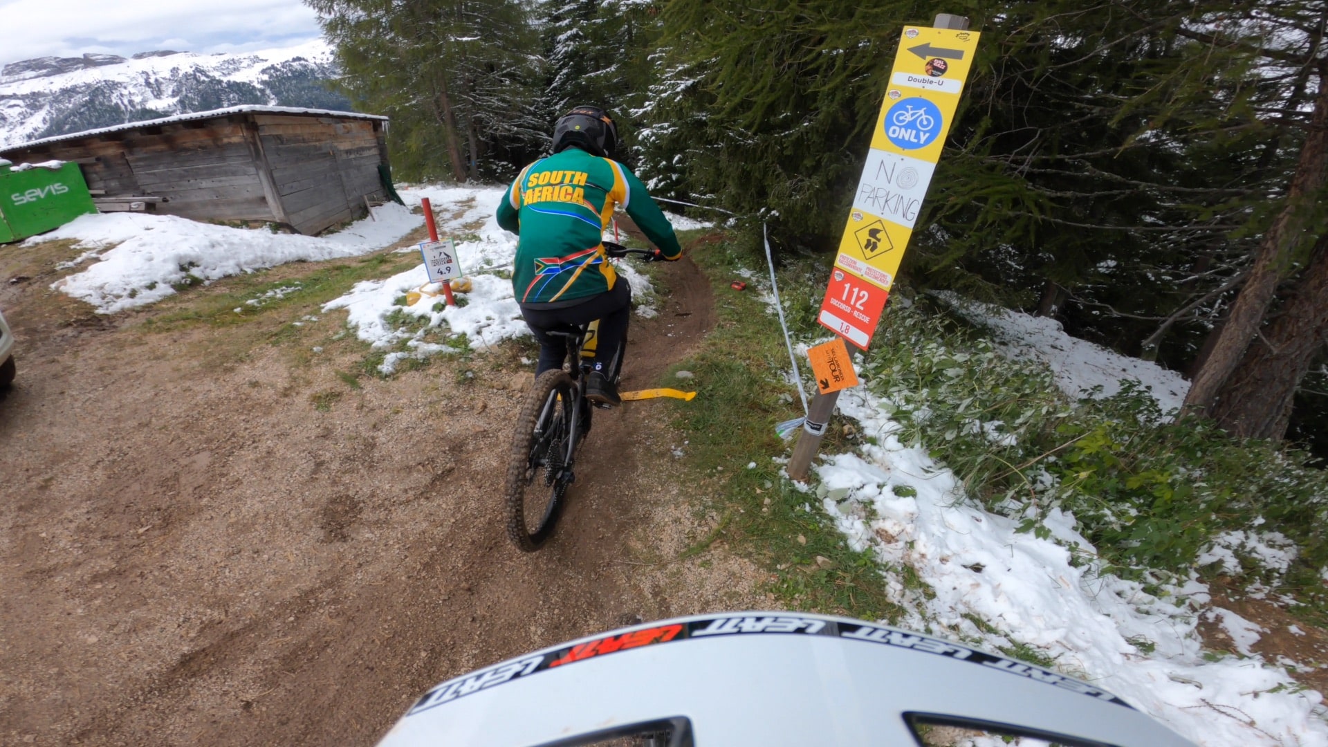 Team SA Practice Day 2024 UCI Enduro World Champs In Italy